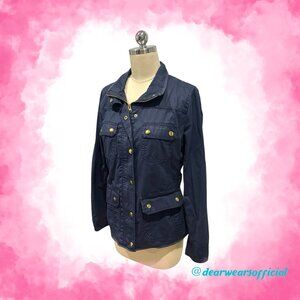 J. Crew Field Jacket Navy Blue